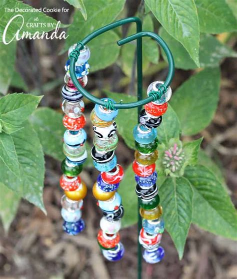diy decorative garden stakes